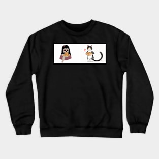 Pizza Art Crewneck Sweatshirt